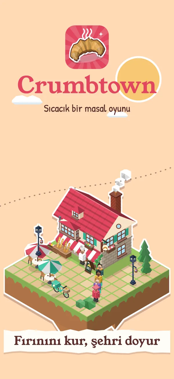 Crumbtown: sıcacık bir masal oyunu. Fırınını kur, şehri doyur.